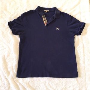 Super Cute Burberry Navy Polo